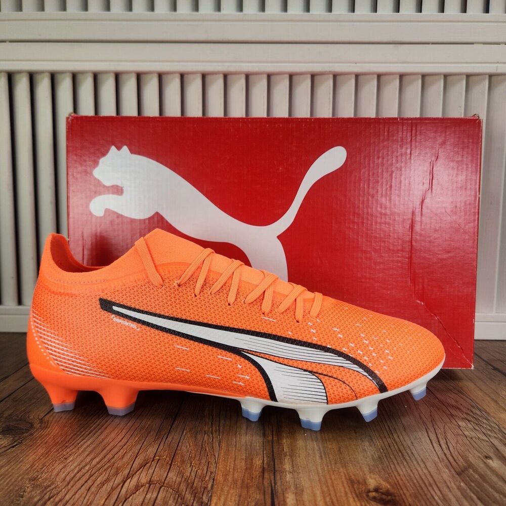 Puma Men's Vibrant Orange Athletic Cleats